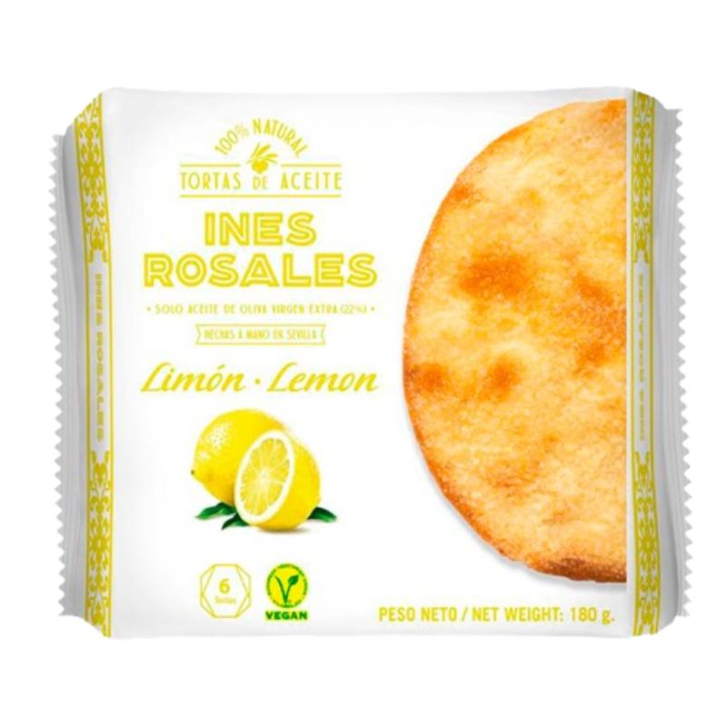 TORTAS ACEITE INES ROSALES C/LIMON 120 GR P/4 UD