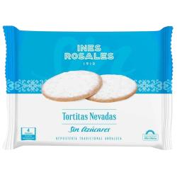 TORTITAS NEVADAS INES ROSALES S/AZ 120GRS P/4 UD
