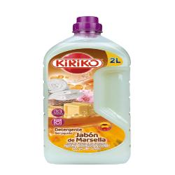 DETERGENTE KIRIKO LIQ. JABON MARSELLA 33 LAV. 2 L.