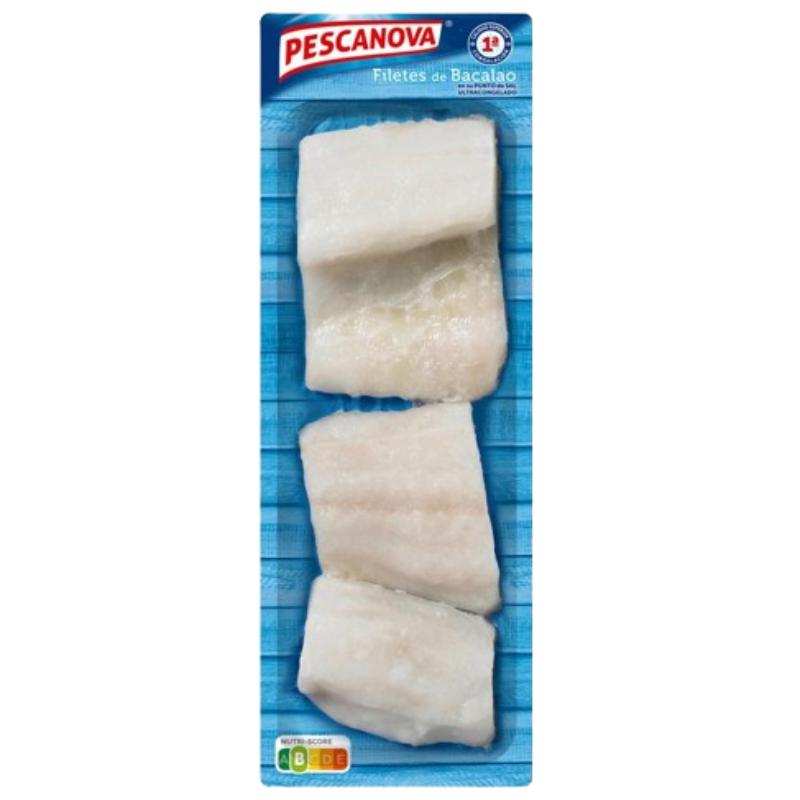 BACALAO PESCANOVA FILETE AL PUNTO DE SAL B/400 GR