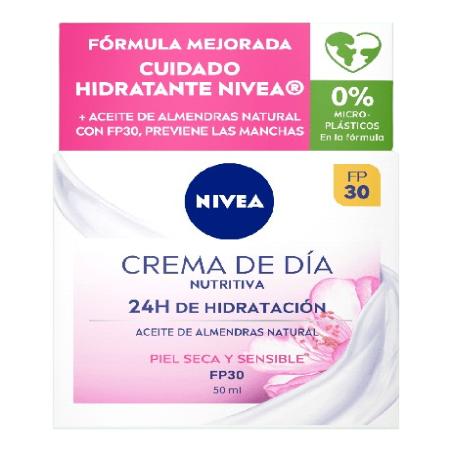 CREMA FACIAL NIVEA PIEL SECA DIA FP 30 T/50 ML 