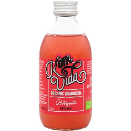 REFRESCO KOMBUCHA FRUTOS ROJOS ECO B/250 ML