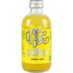 REFRESCO KOMBUCHA JENGIBRE Y LIMÓN ECO B/250ML