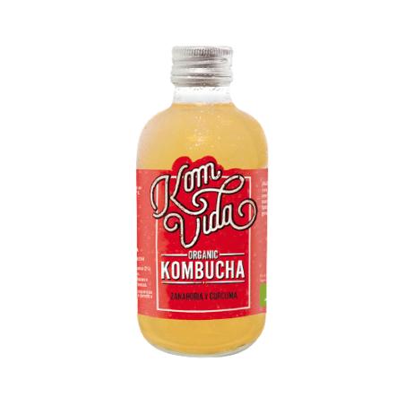 REFRESCO KOMBUCHA ZANAHORIA Y CÚRCUMA ECO B/250ML