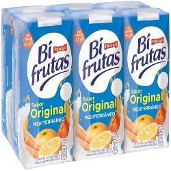 BIFRUTAS ORIGINAL MEDITERRANEO PR/200ML- PACK 6 