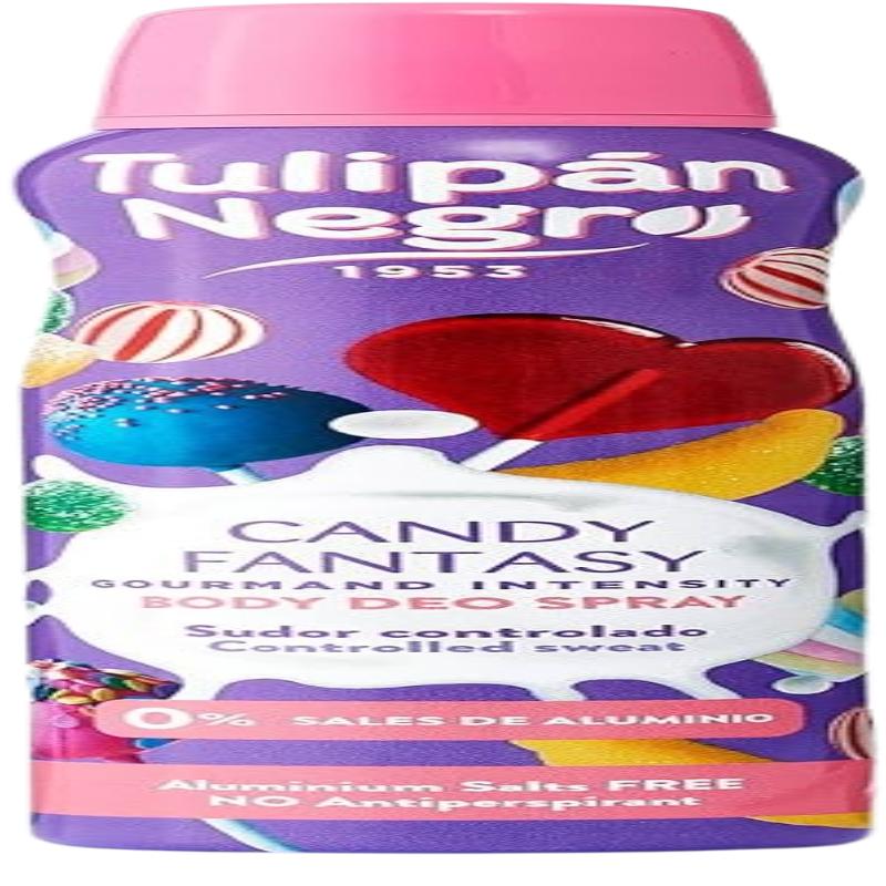 DESODORANTE TULIPAN NEGRO CANDY FANTASY SP/200 ML