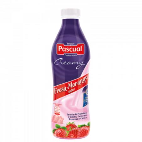 YOGUR PASCUAL LIQ.CREMOSO FRESA BOT/750.ML.