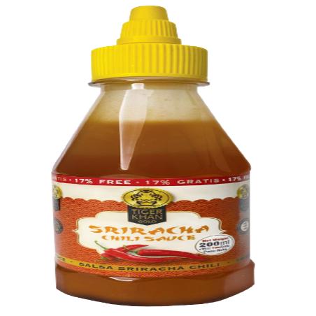 SALSA SRIRACHA PICANTE TIGER KHAN 200ML