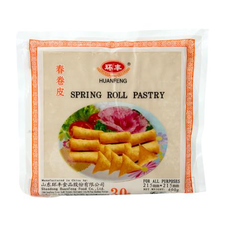 MASA ROLLITOS PRIMAVERA PASTRY 25X25MM P/30U