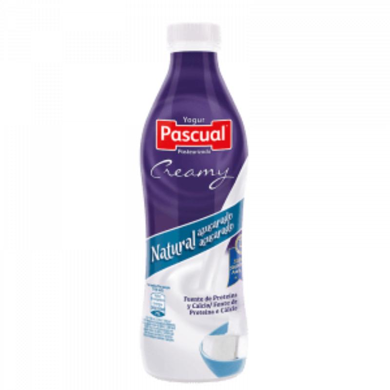 YOGUR PASCUAL LIQ.CREMOSO NATURAL AZ.B/750.ML.
