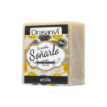 JABON PASTILLA DRASANVI ARCILLA 100 GR UNIDAD
