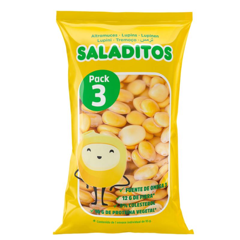 ALTRAMUCES SALADITOS 285 GR PACK-3 UD