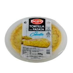 TORTILLA PATATA BENIS S/CEBOLLA 500 GR