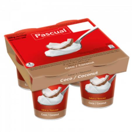 YOGUR PASCUAL SABOR COCO PACK-4 UD