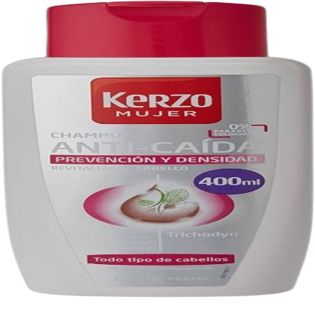 CHAMPU KERZO ANTICAIDA PREVENCION MUJER B/400 ML