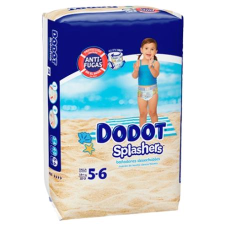 PAÑAL DODOT SPLASHERS T 5/6 (+14KG) 10 PAÑALES