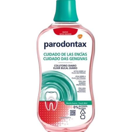 ENJUAGUE BUCAL PARODONTAX MENTA SUAVE B/500 ML
