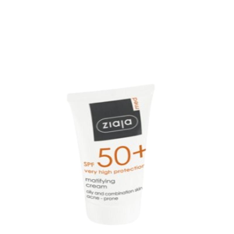 CREMA FACIAL ZIAJA MED MATIFICANTE DIA SPF50 B/50M