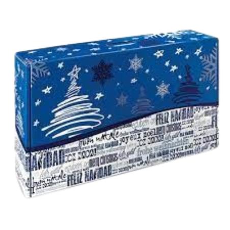 CAJA CARTON CHRISTMAS 9 BOTELLAS 584X327X130 UD