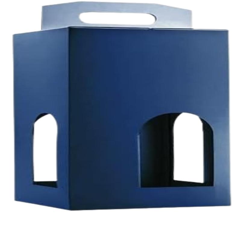 CAJA CARTON CHRISTMAS 4 BOTELLAS 420X324X95 UD