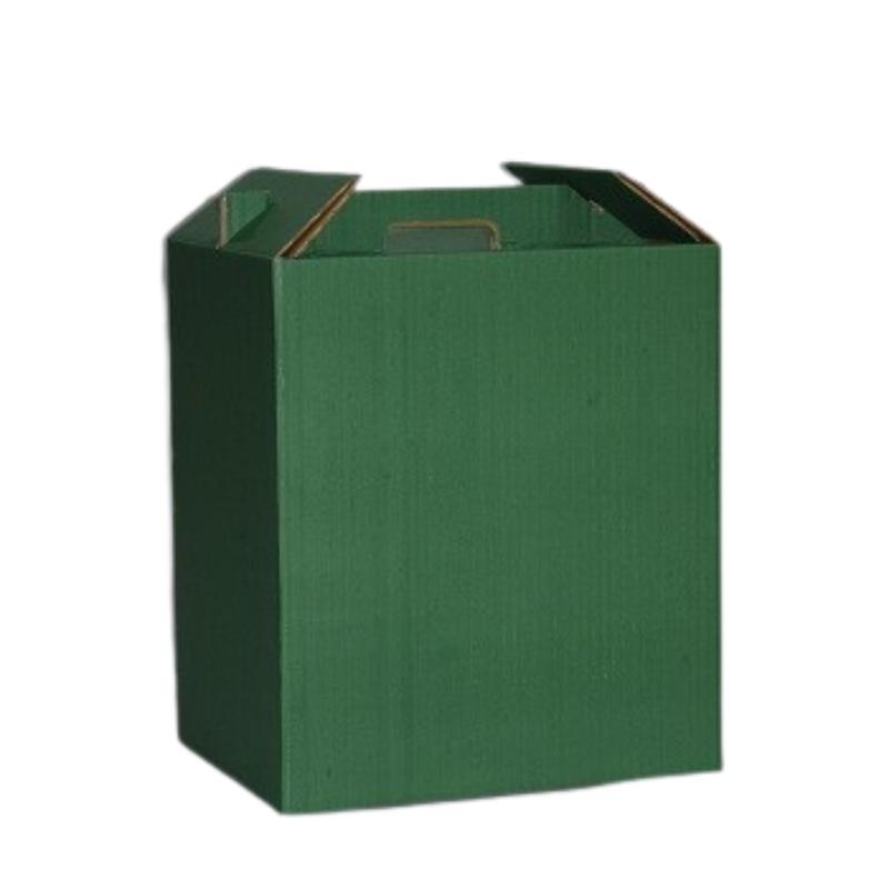 CAJA CARTON VERDE 12 BOTELLAS 785X356X113 UD