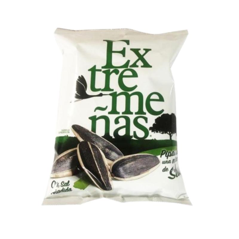 PIPAS GIRASOL EXTREMEÑAS SIN SAL B/120GR