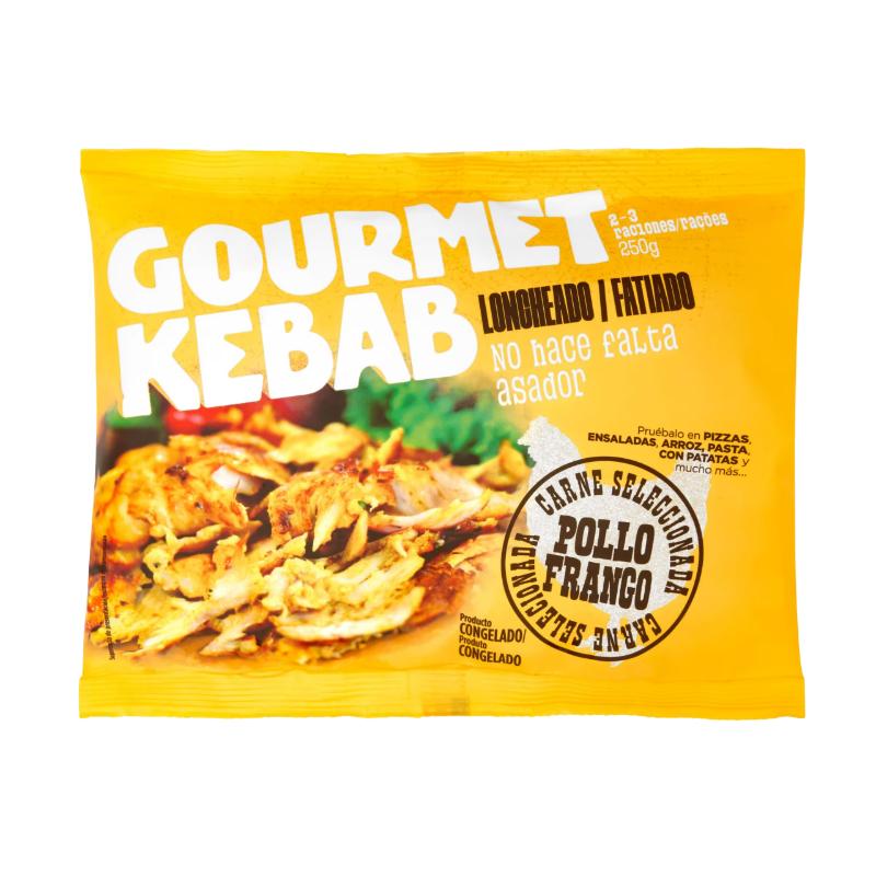 KEBAB POLLO TIRAS GOURMET KEBAB B/250 GRS