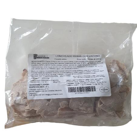 KEBAB TERNERA TIRAS GOURMET KEBAB B/250 GRS
