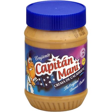 CREMA DE CACAHUETE CAPITAN MANI CRUJIENTE B/510 GR