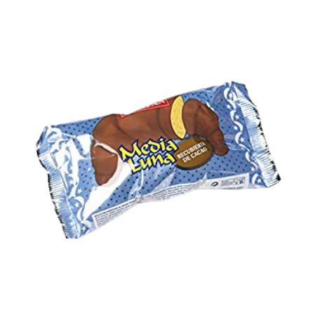CROISSANT MEDIA LUNA RECUBIERTA CACAO CROPAN B/50G