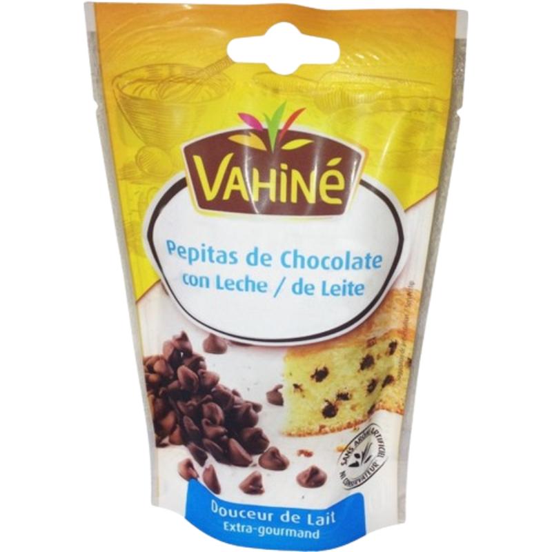PEPITAS DE CHOCOLATE CON LECHE VAHINE B/100GR