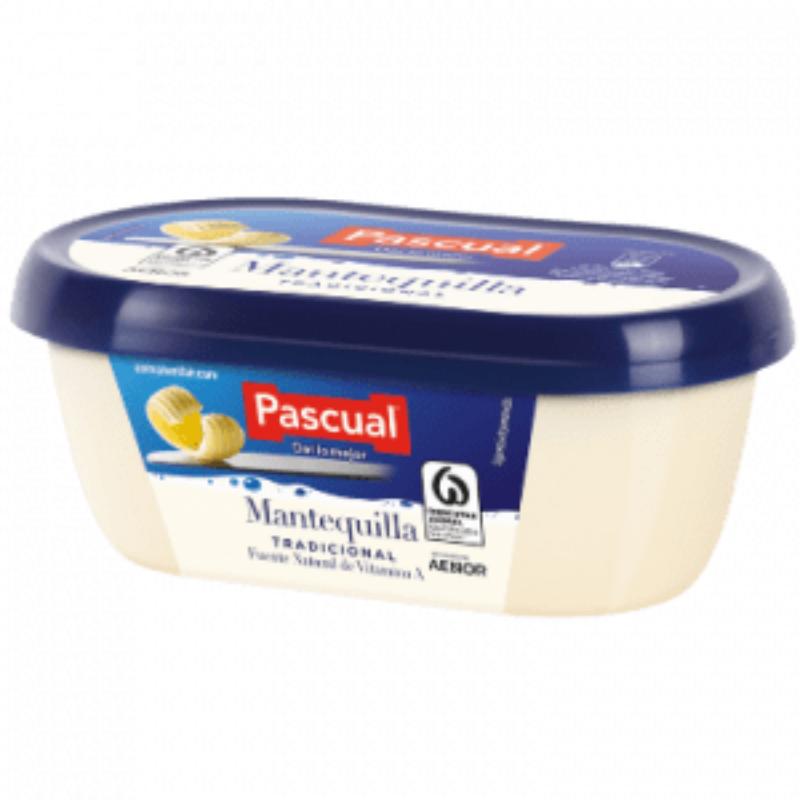 MANTEQUILLA PASCUAL TARRINA 250 GR.