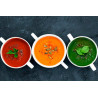 Sopas, Caldos, Cremas, Gazpachos y Pures